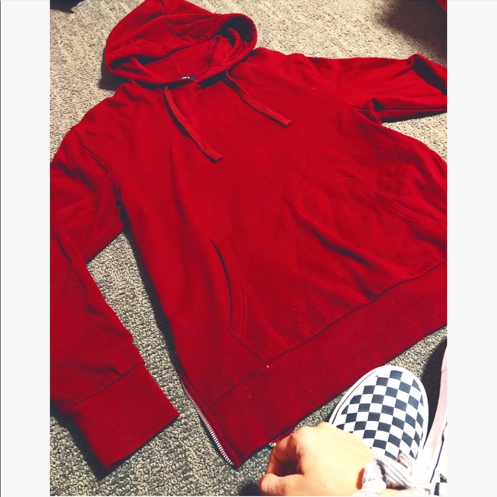 extended length hoodie